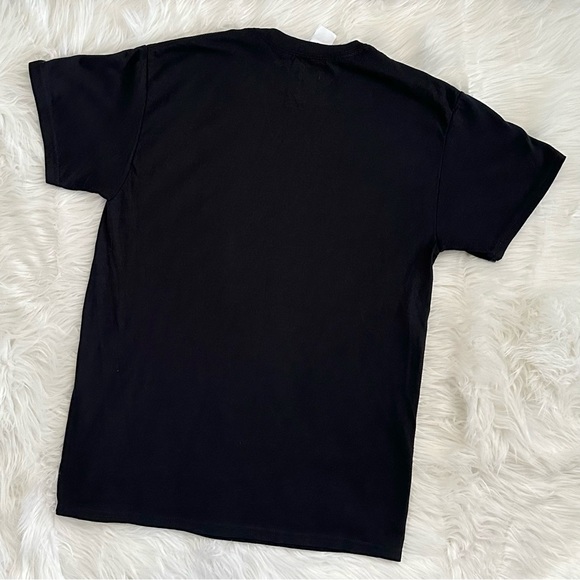 RSQ x Halyn NWT M Respect All Pronouns Black Graphic Floral Rainbow Tee LGBTQ - Picture 3 of 11